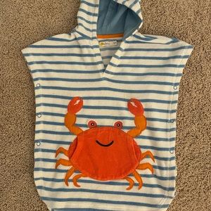 Baby Boden Terry Cloth Swim Coverup